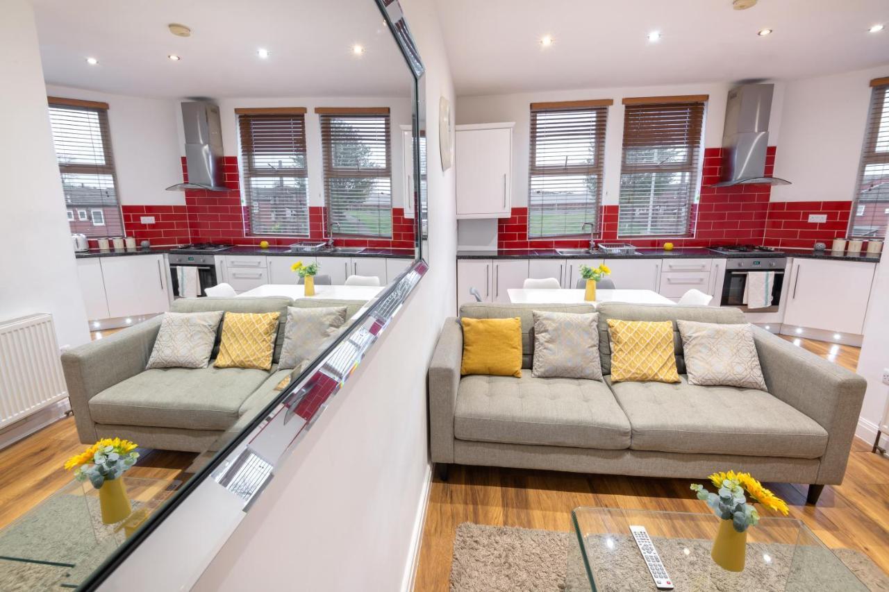Modern Apartment Close To City Centre With Parking Leeds  Kültér fotó